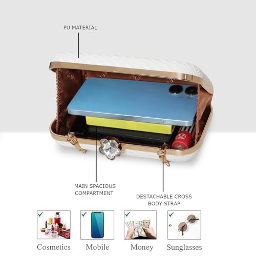 Image of ESBEDA Sparkle Luxe Women's Clutch For WomensStylish Clutch | Gift Bag For Women