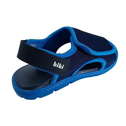 Sandalia Papete Bibi Masculina Infantil Menino Confortavel Cor:AZUL;Tamanho:29