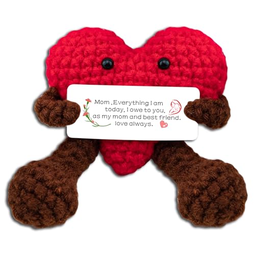 Ibiwe Mothers Day for Young Mom Gifts Adults First Time Mom Gifts New Mom‘s Mother Mom's Gift Wool with Positive Card Moms Who Have Everything