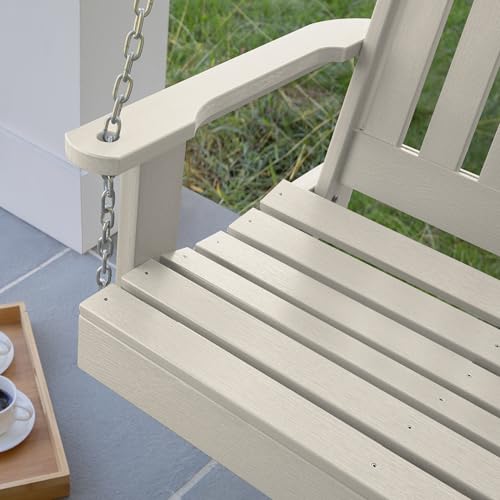 Image of highwood AD-PORL2-WAE Lehigh Porch Swing, 4 Feet, Whitewash