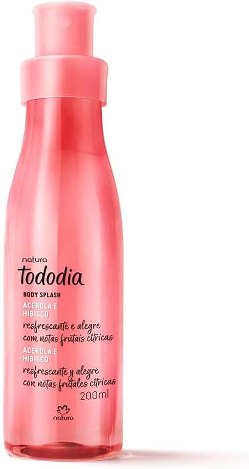 Body Splash Todo Dia Acerola e Hibisco Natura 200ml