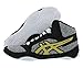 ASICS Unisex Snapdown 2 Wrestling Shoes, 10.5, White/Rich Gold