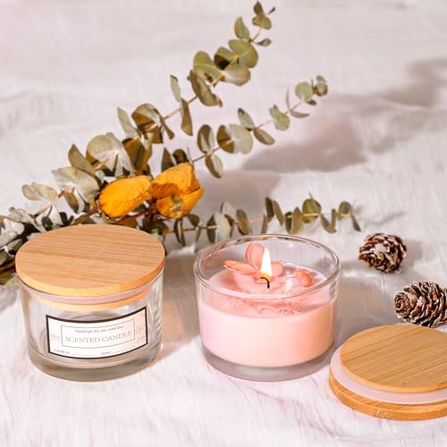 Connoo CLEAR CANDLE MAKING JARS 040 15 Pack 4 Oz Clear Glass Candle Jars thumb #6