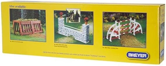 Breyer Show Jumping Oxer Jump - Red and White