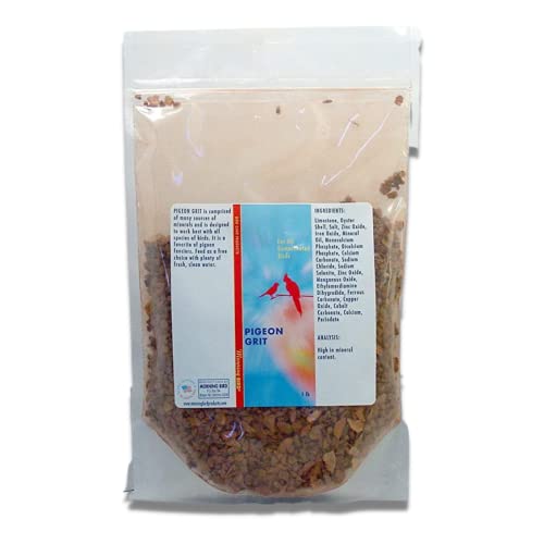 Morning Bird Pigeon Grit, Healthy Bird Seed with High Mineral Content