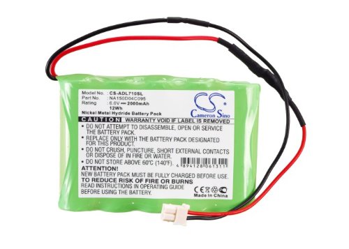 Batería de reemplazo para SNAP On/Sun LS2000 UEI ADL7100 miniatura 5