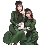 クリアストーン(Clearstone) コスプレ ハロウィン 洋館メイド レディース M グリーン