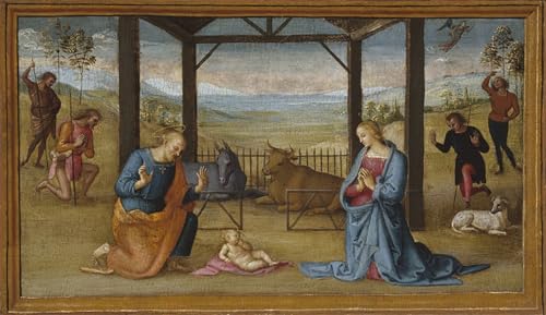 Impression la Nativité de Pietro Perugino affiche 60x90cm