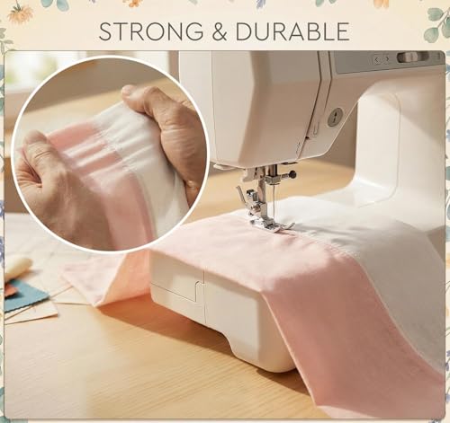 ilauke 72 Pcs Sewing Thread 700 Yards, 36 Colors Prewound Bobbins Thread for Sewing, Polyester Sewing Machine Threads for Brother Singer Janome with Sewing Supplies