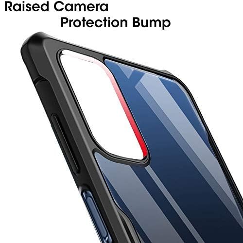 Image of WOW IMAGINE Shock Proof Clear Protective BackCase for REDMI K20 Pro - AirEDGE Technology | 360 Degree Camera Protection | Transparent Hybrid Back Case Mobile Cover for XIAOMI MI REDMI K20 Pro - Black