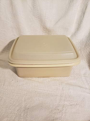Beige Tupperware Ice Cream Keeper