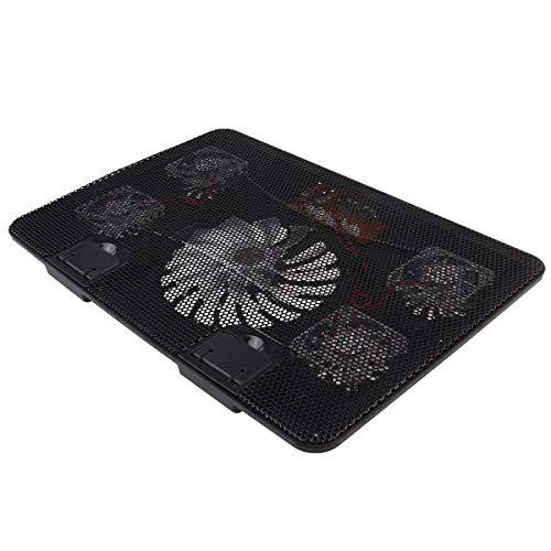 Mobestech Tapete de refrigeração para laptop com ventiladores de LED Suporte silencioso para refrige