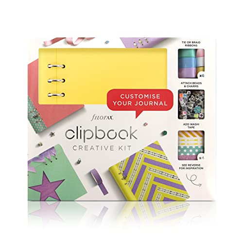 Filofax Clipbook Kit créatif Citron idéal pour vos bullet journals de bureau