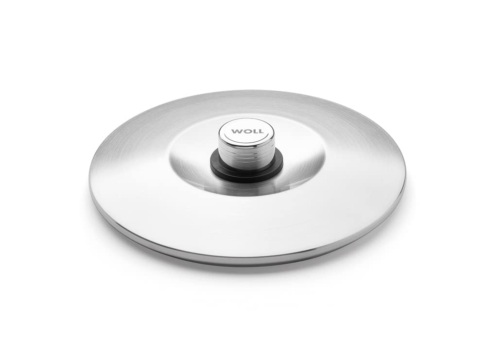 Couvercle anti débordement Woll 20 cm inox Diamond Logic XR Pro bouton purge vapeur permanente