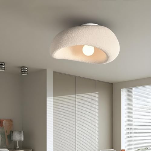 Plafond moderne crème wabi-sabi pour sublimer l'ambiance du salon