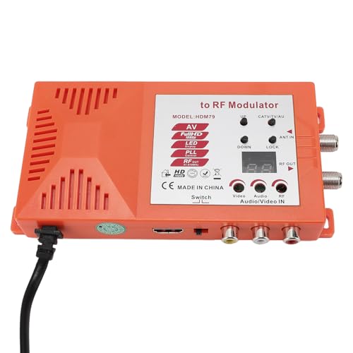 Convertidor Coaxial 1080P AV a RF con modulador de interfaz multimedia HD doméstico