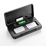 FirstPower NP-BX1 Battery and Dual Charger for Sony ZV-1, ZV-1 II, ZV-1F, Cyber-Shot RX1, RX1R II, RX100 II/III/IV/V/VA/VI/VII,HX90V, HX50, WX350, AS100V, HX60, HX95, HX99 and More