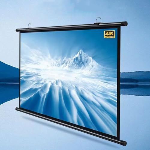 Pantalla para proyector manual 80" 16:9 miniatura 2