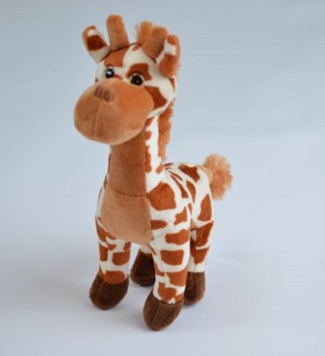 Unbekannt Stofftier Giraffe, 25 cm, Plüschtier, Stofftier, Giraffen Glitzeraugen