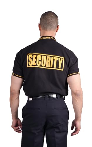 First Class Poly Cotton Tactical Security Polo Shirt with Woven Security Sleeves and Collars4