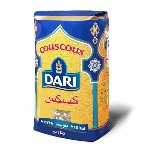 DARI Couscous marokkanische Premium, schnelle Zubereitung (Mittel) 1KG 3 Stück