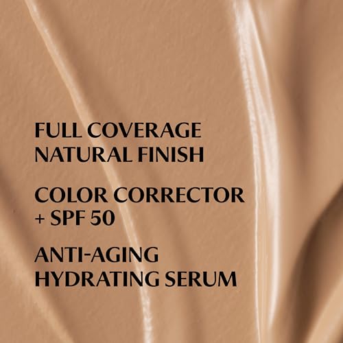 Image of IT Cosmetics CC+ Cream - Natural Full Coverage Foundation With SPF 50+, Color Corrector & Anti-Aging Hydrating Serum, Hyaluronic Acid + Peptides, Lightweight Up To 24H Wear, All Skin Types