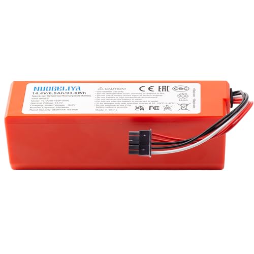 NUOGELIYA Batería de repuesto para Xiaomi Mi Robot Xiaomi Mijia 2 generación Pro 2pro sin lavado MJSTS1 D099 MJSTP 14,4 V 6500 mAh Li-Ion
