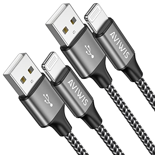 Cavo Dati Iphone Cavo USB Per IPhone 1M/2M/3M - Caricabatterie E Dati, Nylon, Compatibile Con IPhone 7 A 14 Custodia IPhone 15 Apple