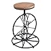 WRRAC-Stuhl Industrieller Barhocker Kreative Fahrradhocker Drehstühle Retro Metallbeine für Bars, Pubs, Küche und Restaurants, Sitzverstellung 65-80cm