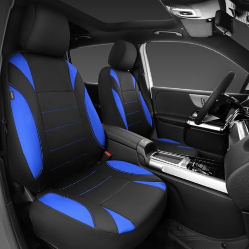 image for CAR PASS Neoprene Wetsuit Seat Covers, Waterproof Car Seat Covers Full