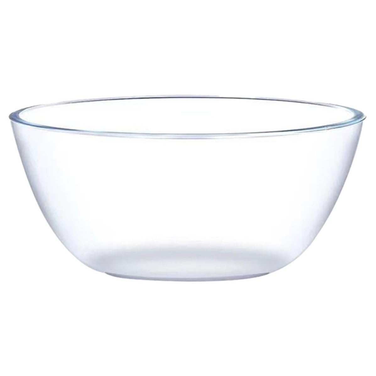 Bol mélangeur en verre de 4500ml : fini les débordements avec ce grand saladier