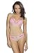 Hers by Herman Womens Lace Pushup Bra and Panty Set Sexy Lingerie Guenevere Set
