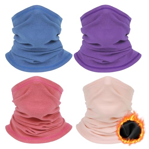 Image of Winter Neck Warmer for Men Women: Neck Gaiter Face Ski Mask Windproof Face Cover Fleece Balaclava Scarf Cold Weather