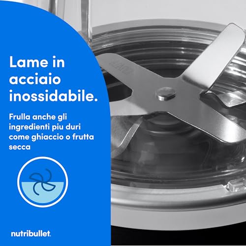 NutriBullet Original 600 NB606DG Frullatore 600W con accessori