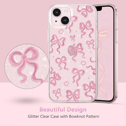 Coque iPhone 15 Plus avec noeud papillon pour éviter les rayures avec style - 2