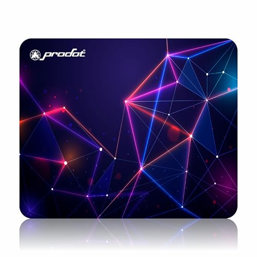 Image of ProDot Mouse Pad 230X190X3mm with Waterproof Surface & Anti-Slip Rubber Base Stitched Edges Gaming Mouse Pad for Laptop, Compatible with Laser and Optical Mice - Multy Color
