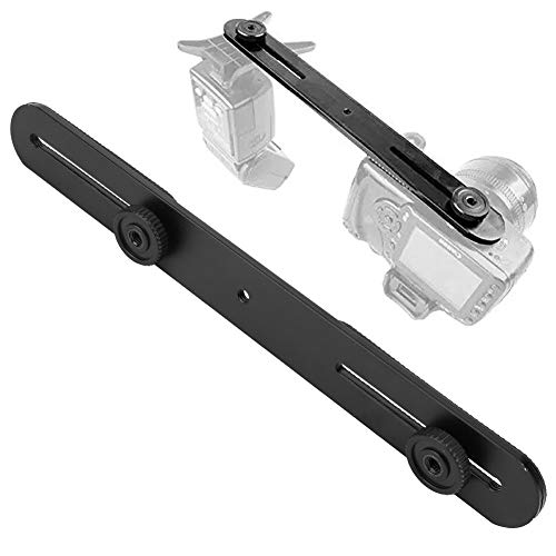 Suporte de flash duplo universal, suporte de flash de câmera Suporte de flash Câmera de câmera fixa