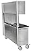 JEGS 72 in. Stainless Steel Tool Cabinet Includes (11) Drawers (4) Cabinet