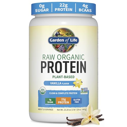 Garden Of Life Protein Powder, Vegan Protein Powder...