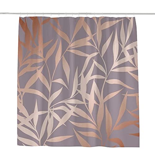 Rideau de douche chic rose en polyester de qualité supérieure CHEHONG