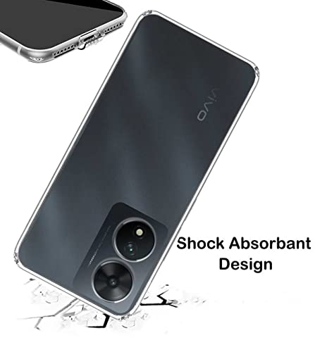 Image of Soft Silicone TPU Back Cover Compatible with Vivo T2 5G / Vivo Y100 5G