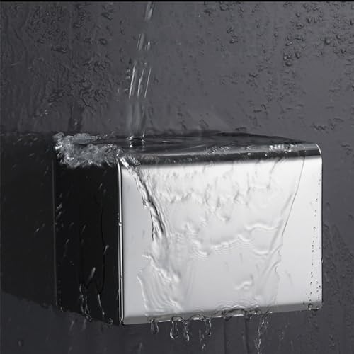 Porte-rouleau de papier hôtelier en inox brossé de qualité supérieure