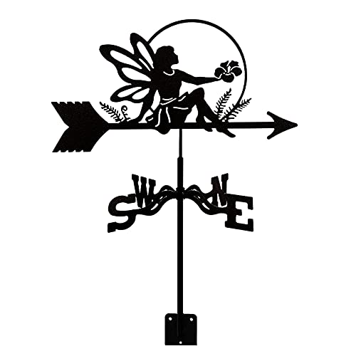 Girouette papillon pour savoir d'où vient le vent avec cet indicateur robuste de toit extérieur