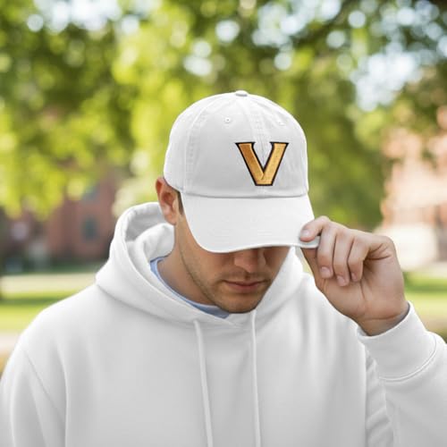 Gorra bordada Vanderbilt University ajustable unisex miniatura 5