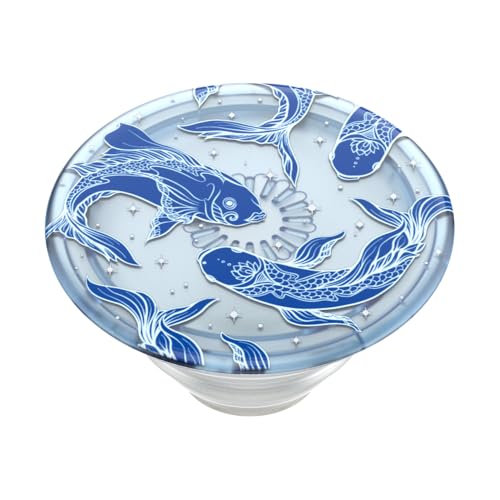 Image of PopSockets Phone Grip with Expanding Kickstand, Adhesive Grip - Cosmic Koi