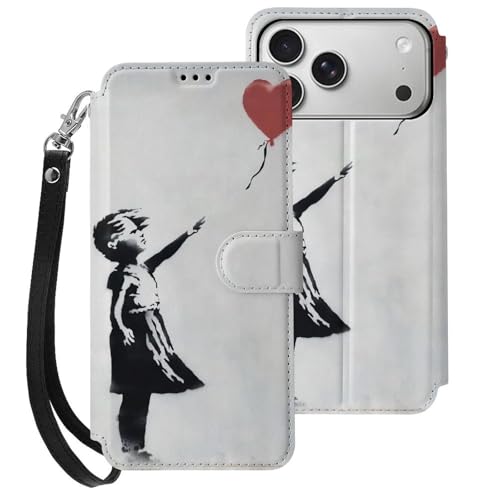 iPhone 17 Pro MaxP[X Banksy oNV[ ̎q ԂD iPhone 17 Pro MaxJo[ 蒠^ ACtH17/17Air/17Pro/17ProMaxP[X z^ TCh}Olbg J[h[ X^h@\ X