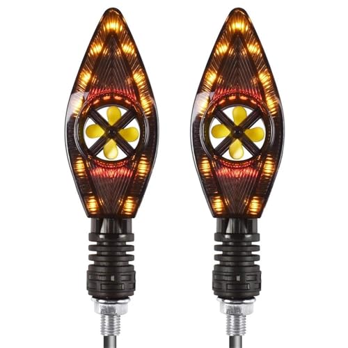 Clignotants de moto ambrés lampe fluide pour réparer et embellir Benelli MSX 125