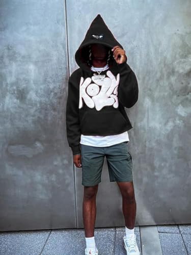 Sunwittafy Y2k Hoodie Men Women Letter Print Zip Up Hoodie Oversized Funny Sweatshirt Grunge Harajuku Jacket Streetwear2