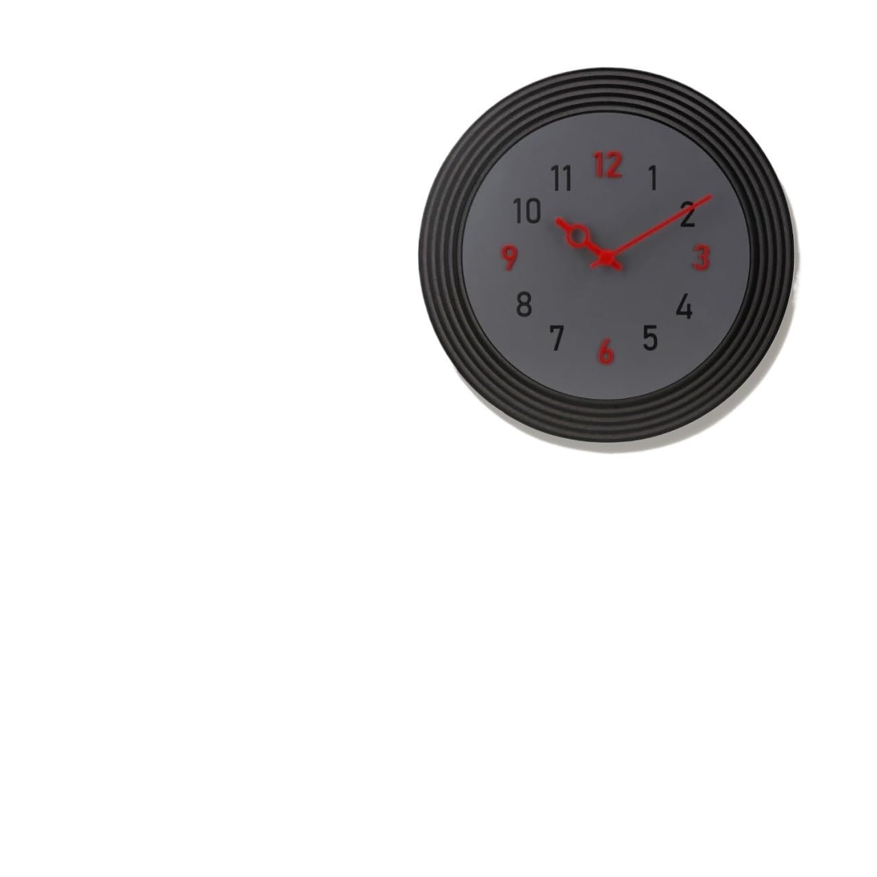 Horloge décorative blanche murale pour salon et bureau contemporain