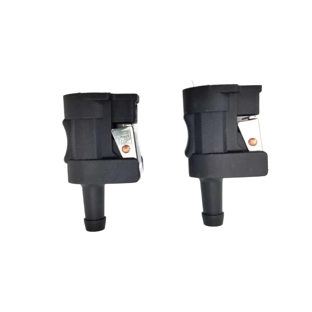 Connettori linea tubo carburante 2 pezzi per fuoribordo da 8 mm compatibili con motore marino
